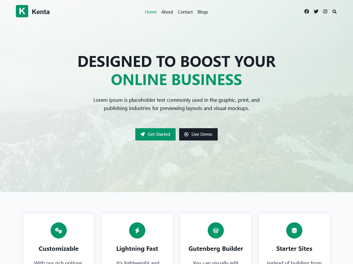 Kenta Online Business
